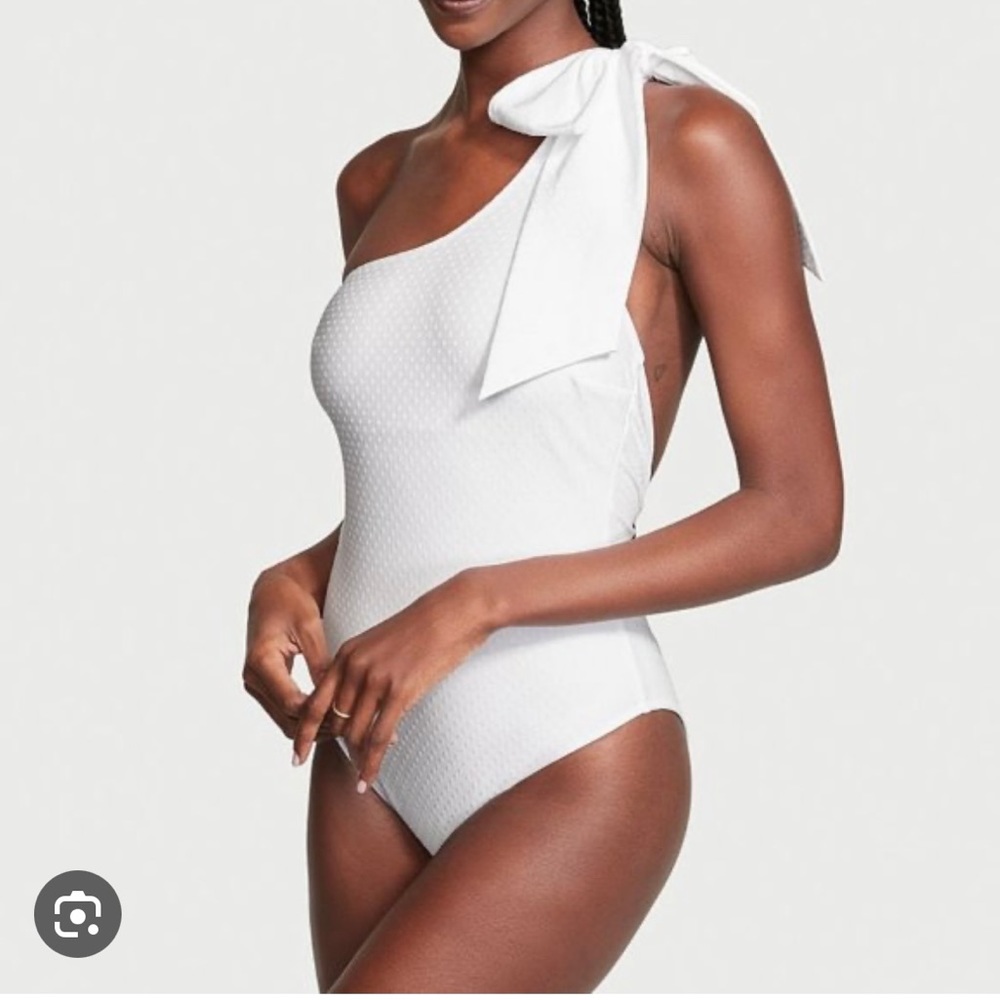Brand new one shoulder tie bathing suit